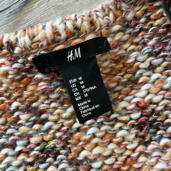 H&M | Marled Knit Balloon Sleeve Cardigan - Picture 7 of 11